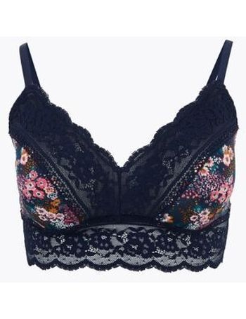 Lace Trim Non Wired Bralette