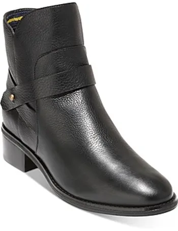 black booties cole haan