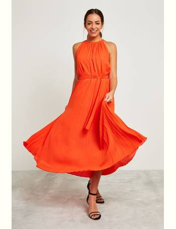 f&f orange maxi dress