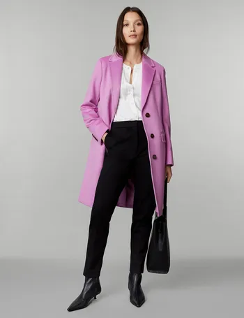 Jaeger pink mohair on sale coat