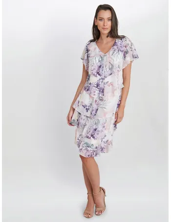 Gina bacconi hotsell janice embroidered dress