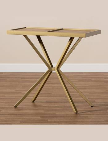 Shop Blue Elephant Black Console Tables DealDoodle