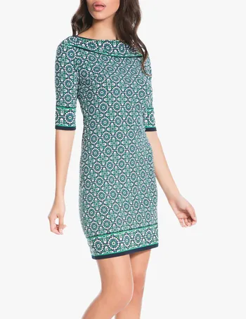 Max studio mixed on sale print sheath dress