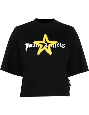 Palm Angels Spray bear-motif T-shirt - Farfetch