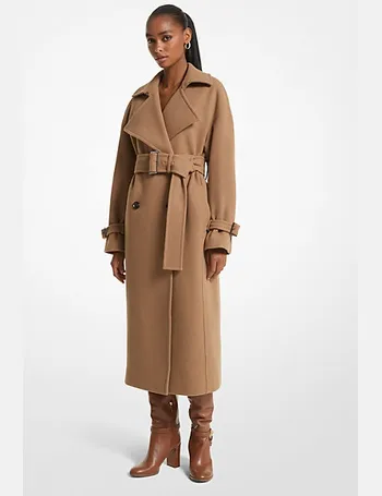 Michael kors outlet belted trench coat