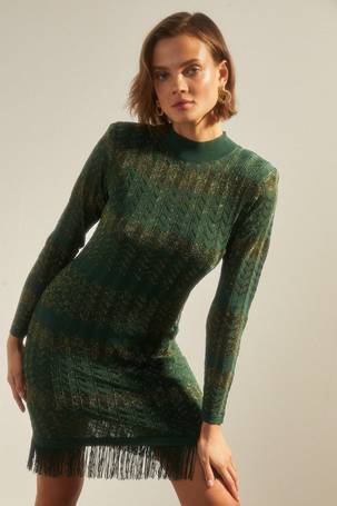 Oasis sparkle tweed outlet dress