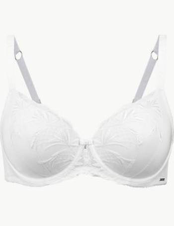 Amalfi Embroidery Wired Full Cup Bra A-E, Autograph