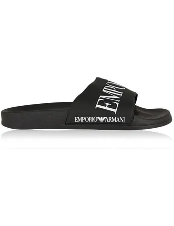 mens armani sliders sale