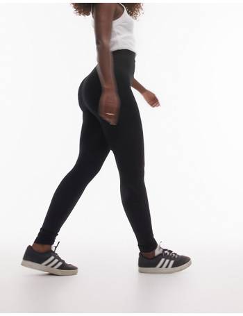 Topshop - high waist leggings in black