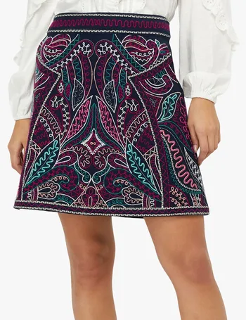 monsoon libby cord skirt