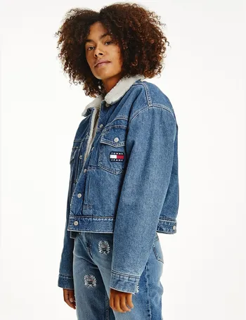 tommy denim jacket womens