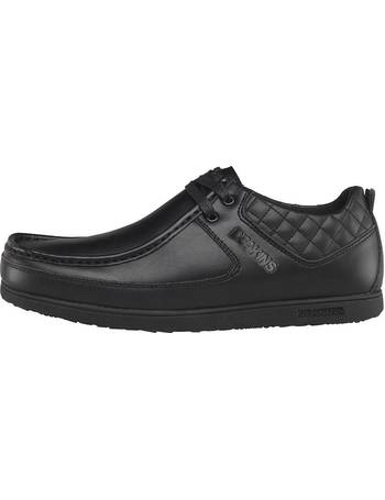 Deakins mens nero casual clearance shoes black