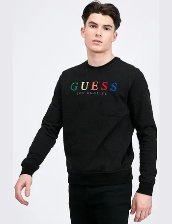 Guess multi script outlet sweatshirt