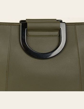 New look khaki online bag