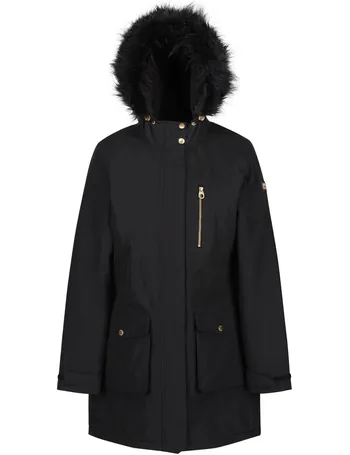 Kimberley walsh sefarina waterproof insulated fur trimmed discount hooded parka jacket dark burgundy