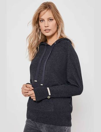 Shop Mint Velvet Women s Grey Hoodies up to 55 Off DealDoodle