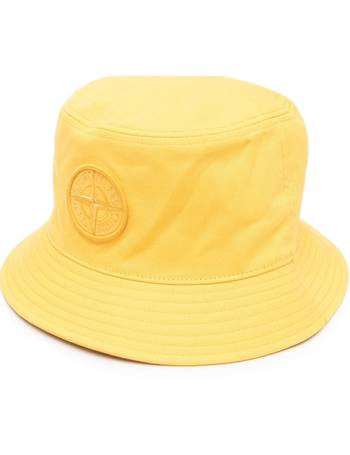 Stone Island logo-patch Bucket Hat - Farfetch