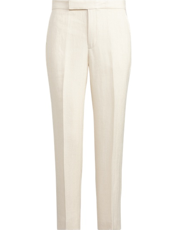 ralph lauren linen trousers women