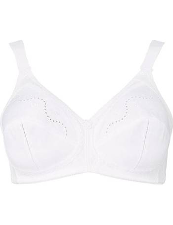 Studio  Non Wired Front Fastening Bra with lace detail