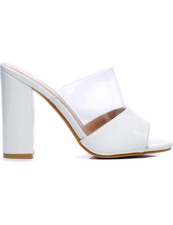 abelia block heel mules