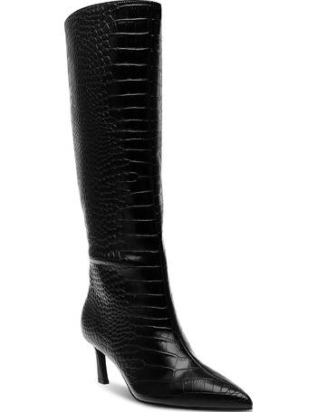 Steve madden winn 2024 check stiletto boot