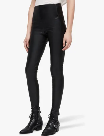 Joules Harriet Faux Leather Front Leggings