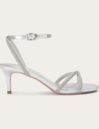 Carvela kink clearance sandals silver