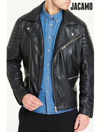 Jacamo mens sale leather jackets