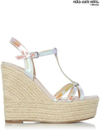 Head over heels sales wedges