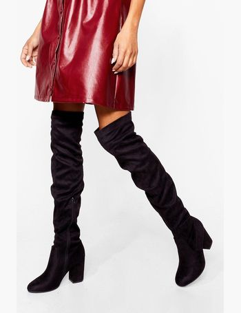 nasty gal break the ice boots