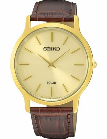 Shop Seiko Gold Plated Watches for Men up to 45% Off | DealDoodle