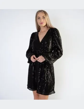 witchery gold sequin dress