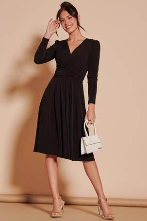 Shop Jolie Moi Women's Black Dresses up to 75% Off