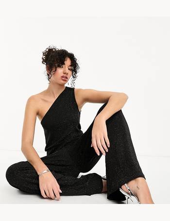Vero Moda Minna Long Sleeve Wrap Bodysuit in Black