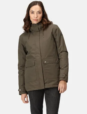 Regatta women's bergonia waterproof best sale faux fur lining jacket insulated