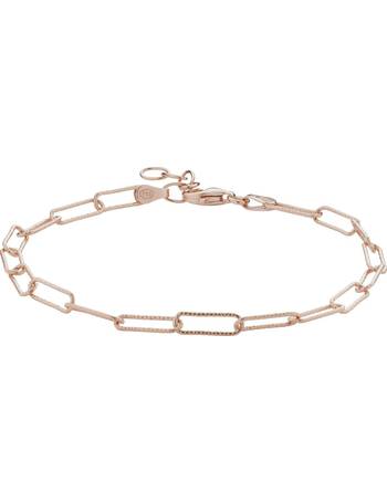 Rose gold anklet on sale argos