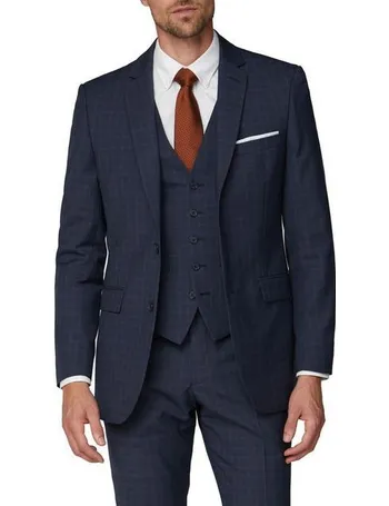 debenhams mens navy suits