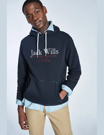 Jack wills hot sale blue hoodie