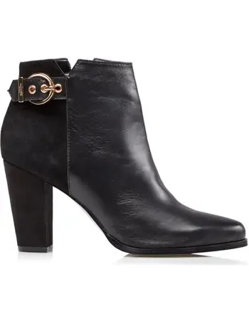 debenhams black ankle boots