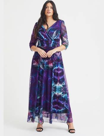 Scarlett and jo on sale lurex maxi dress