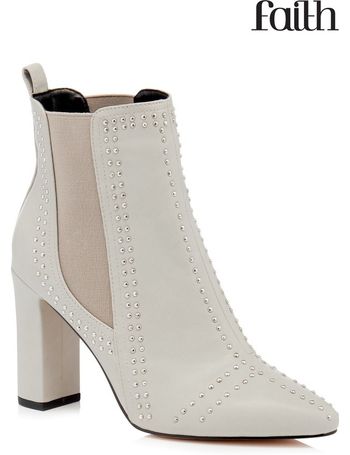 faith studded chelsea boots