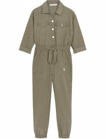 Mint velvet khaki store jumpsuit