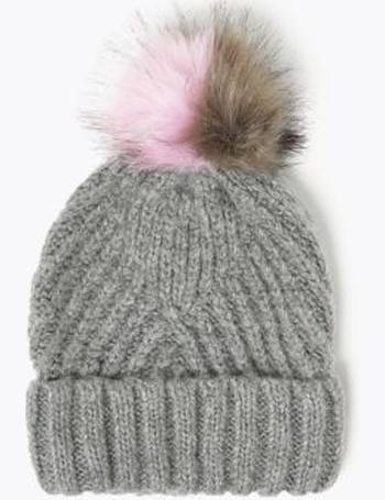 marks and spencer bobble hat