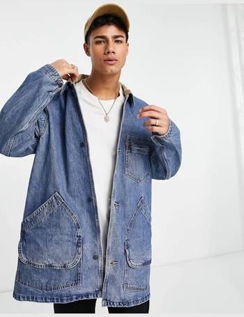 levi's longline denim jacket