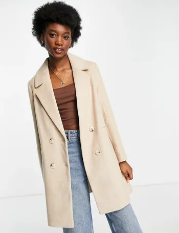 camel revere collar long coat