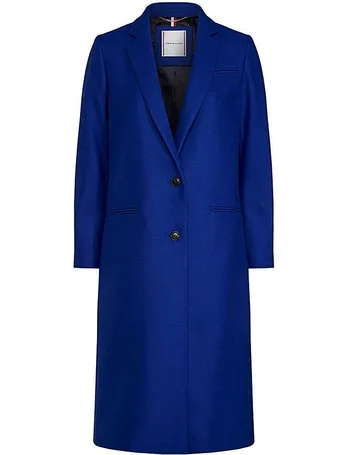 tommy hilfiger essential classic long coat