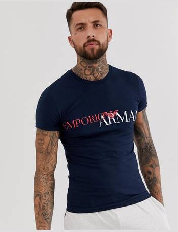 emporio armani slim fit t shirt