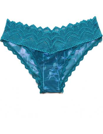 Sheer Teal Thistle Bralette | LIMITED EDITION by Luciela