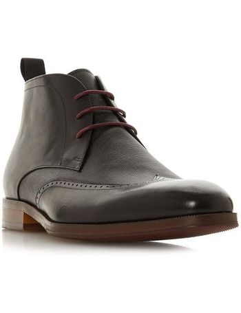 barbour raunds wing cap brogue chelsea boots