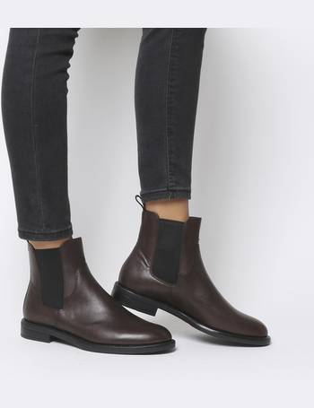 Vagabond amina chelsea hot sale boots espresso leather